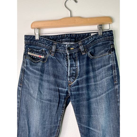 Diesel Viker Regular Straight Jeans Men's Size W32 L32 Button Fly 0088Z - Picture 3 of 16